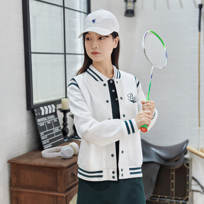 保罗彼得女士棒球衫简约时尚百搭