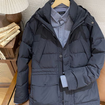 男士羽绒服加厚保暖连帽休闲