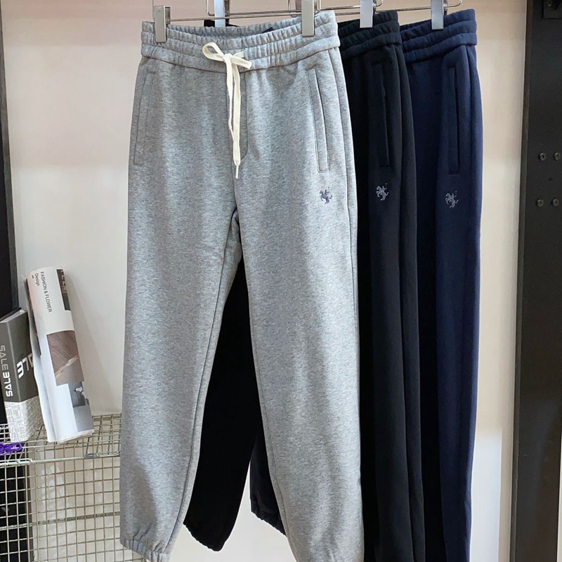 保罗彼得男士休闲裤加绒运动百搭