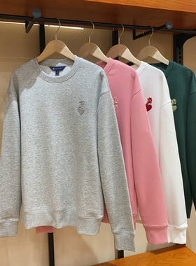 保罗彼得 2024秋季新款女士运动休闲纯色长袖圆领卫衣 TBDA48494