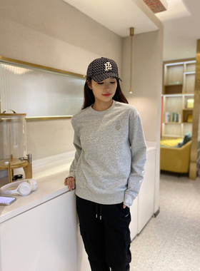 保罗彼得 专柜女士春款圆领卫衣 TBDA48494 宽松 运动 舒适 百搭