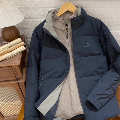 专柜正品保暖防风面包服外套立领