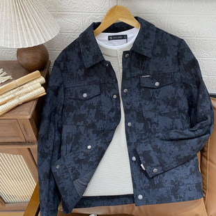 保罗彼得 专柜正品男士翻领羽绒夹克2025秋季新款百搭REED76340