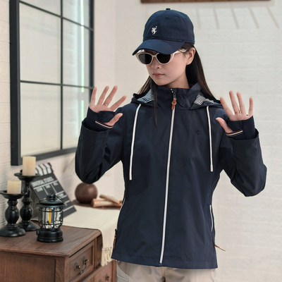 保罗彼得女士连帽夹克休闲舒适