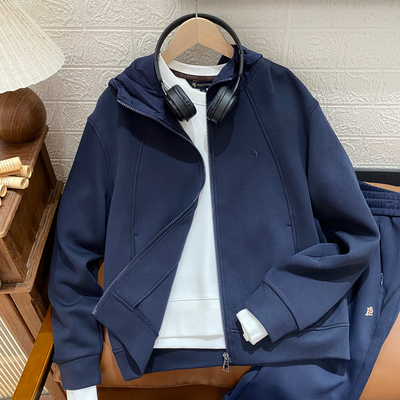 保罗彼得专柜正品女士连帽卫衣外套保暖舒适时尚简约TBECW00280