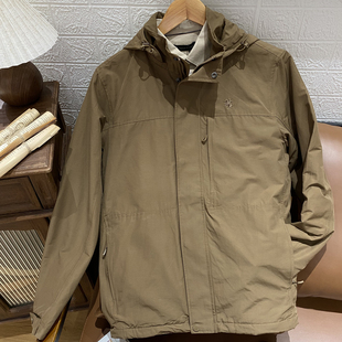 保罗彼得 专柜正品秋新款男士连帽夹克休闲加绒外套NTECU00331/32