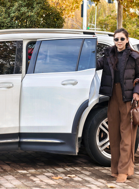 女式羽绒服连帽 面包服 厚款90鸭绒 保罗彼得商场同款 YNEDR00472