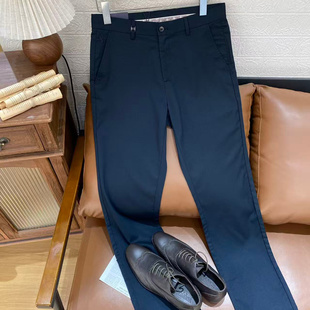 休闲裤 男士 春季 新款 亲肤舒适日常通勤百搭PJFAK01030 保罗彼得正品