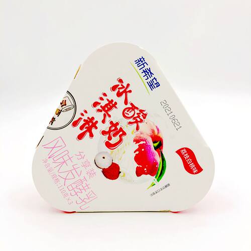 新希望南山荔枝桃桃味冰淇淋酸奶
