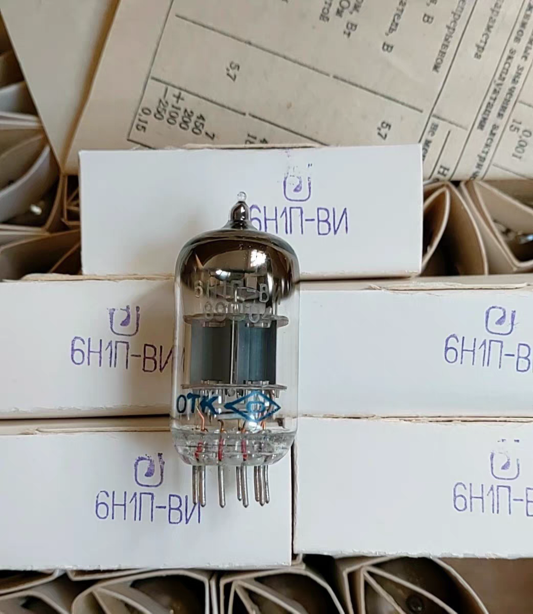 毒声全新OTK苏联6H1n   6n1电子管 代换ECC85电子管