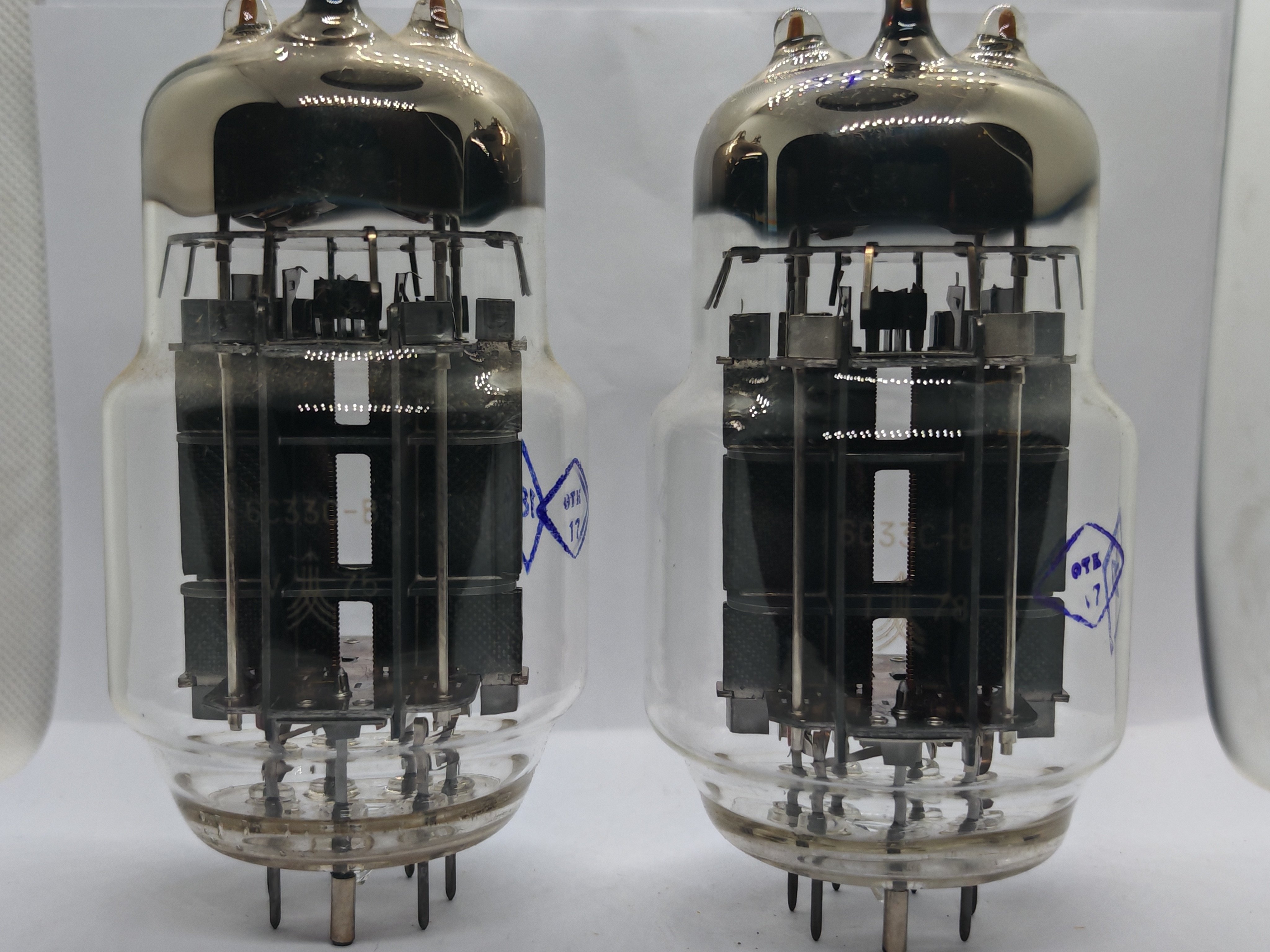 6C33C-B电子管加强型高寿命直代6C33C 70年代
