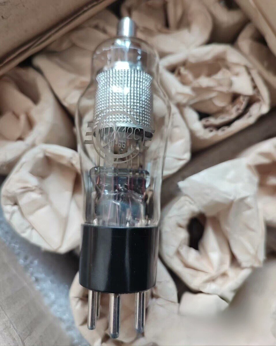苏联10米12C电子管代WE310A 6J7G细网屏300B推动管 提供配对