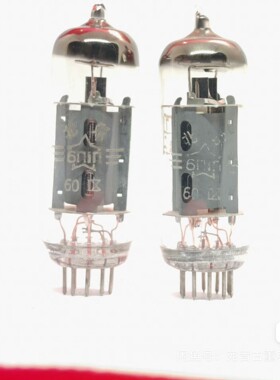 北京6P1 60年代 电子管级代6n1n 6p1 6AQ5  精确配对 超大盾德根
