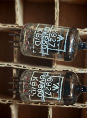 英国马可尼鸡爪标CV850电子管代EF95 6AK5 403A 6J1 5654孔屏毒声