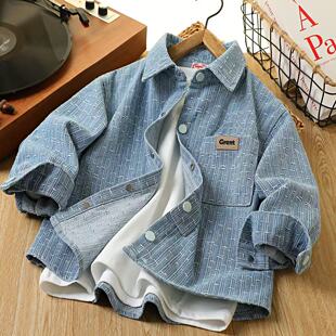 YR26LVS1216粗布牛仔衣