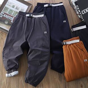 JXK5555加厚腰带扣棉裤(清 )