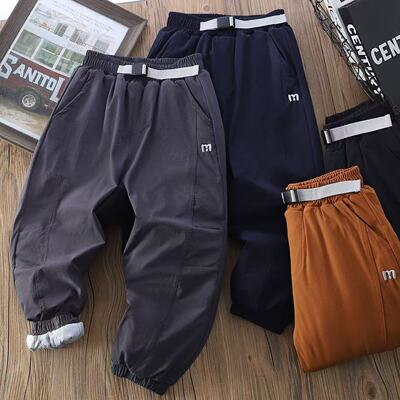 JXK5555加厚腰带扣棉裤（清 ）