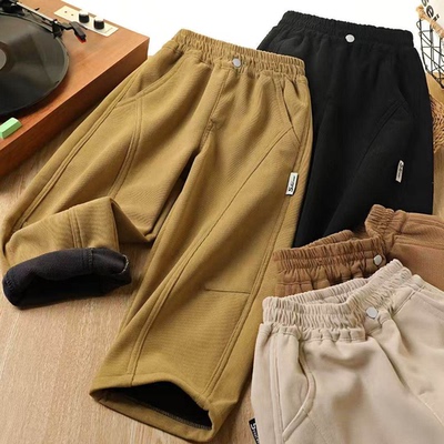 YR25LVS1138条绒弯刀棉裤