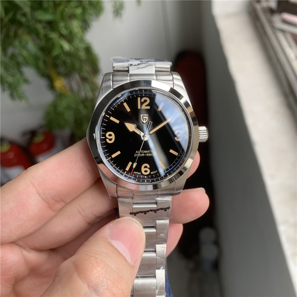 伯佳尼复刻男士机械手表