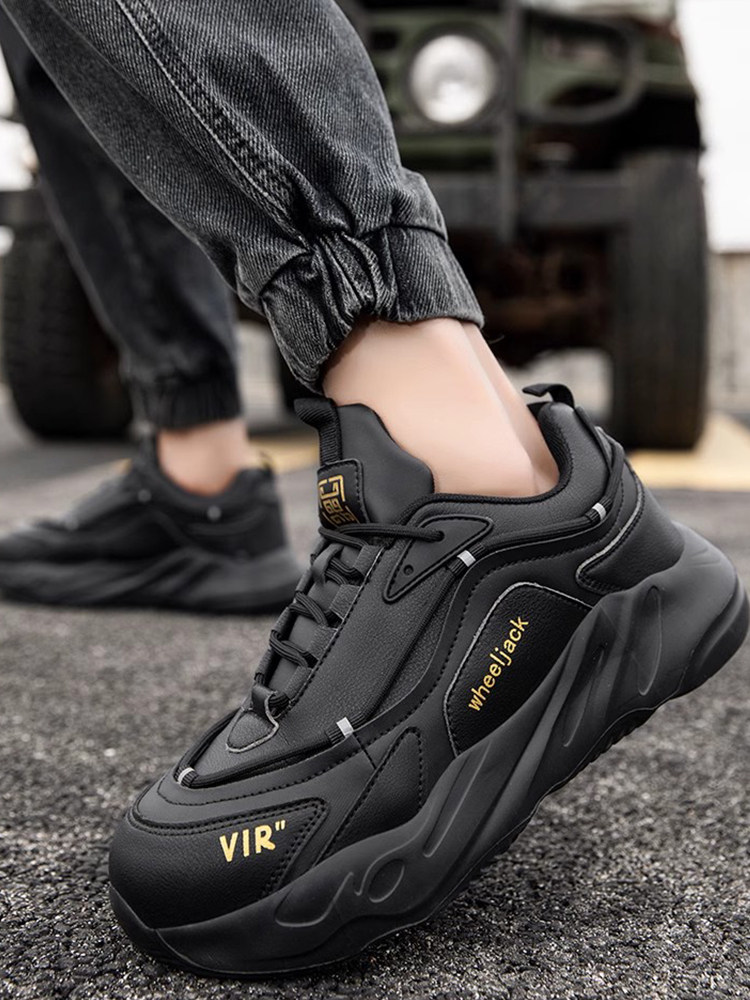 SENIOR LABOR PROTECTION SHOES MENS ANTI-SMASHING AND ANTI-PUNCTURE STEEL HEAD MILITARY INDUSTRY 3537 FEMALE OLD INSURANCE SITE IMPORTED THREE-PROOF WORK SHOES