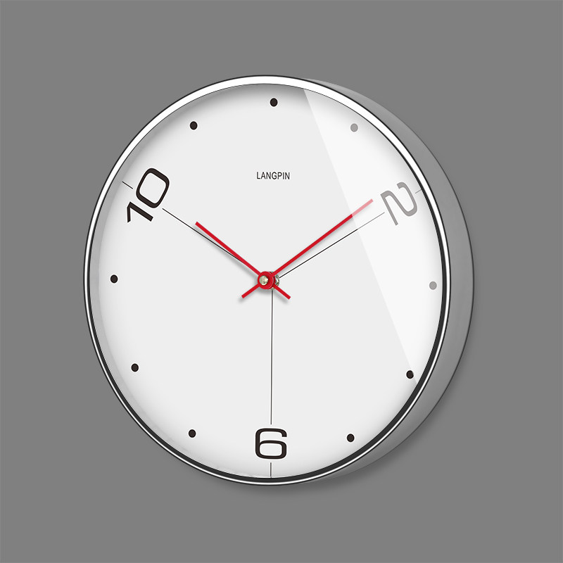 现代北欧美式极简静音扫秒客厅家用卧室办公时钟挂钟石英钟挂表在类目 家居饰品, 家居钟饰/闹钟, 挂钟中 - 来自Buy2taobao.com提供专业的淘宝代购服务