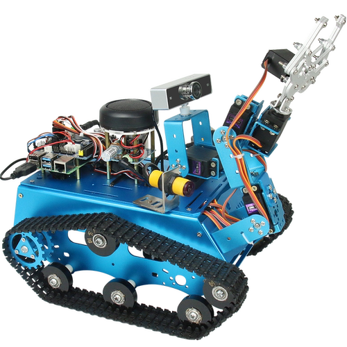 树莓派4b Raspberry Pi 4 OpenCV 视觉云台 机械臂小车 AI人工智能机器人TensorFlow深度学习人脸识别