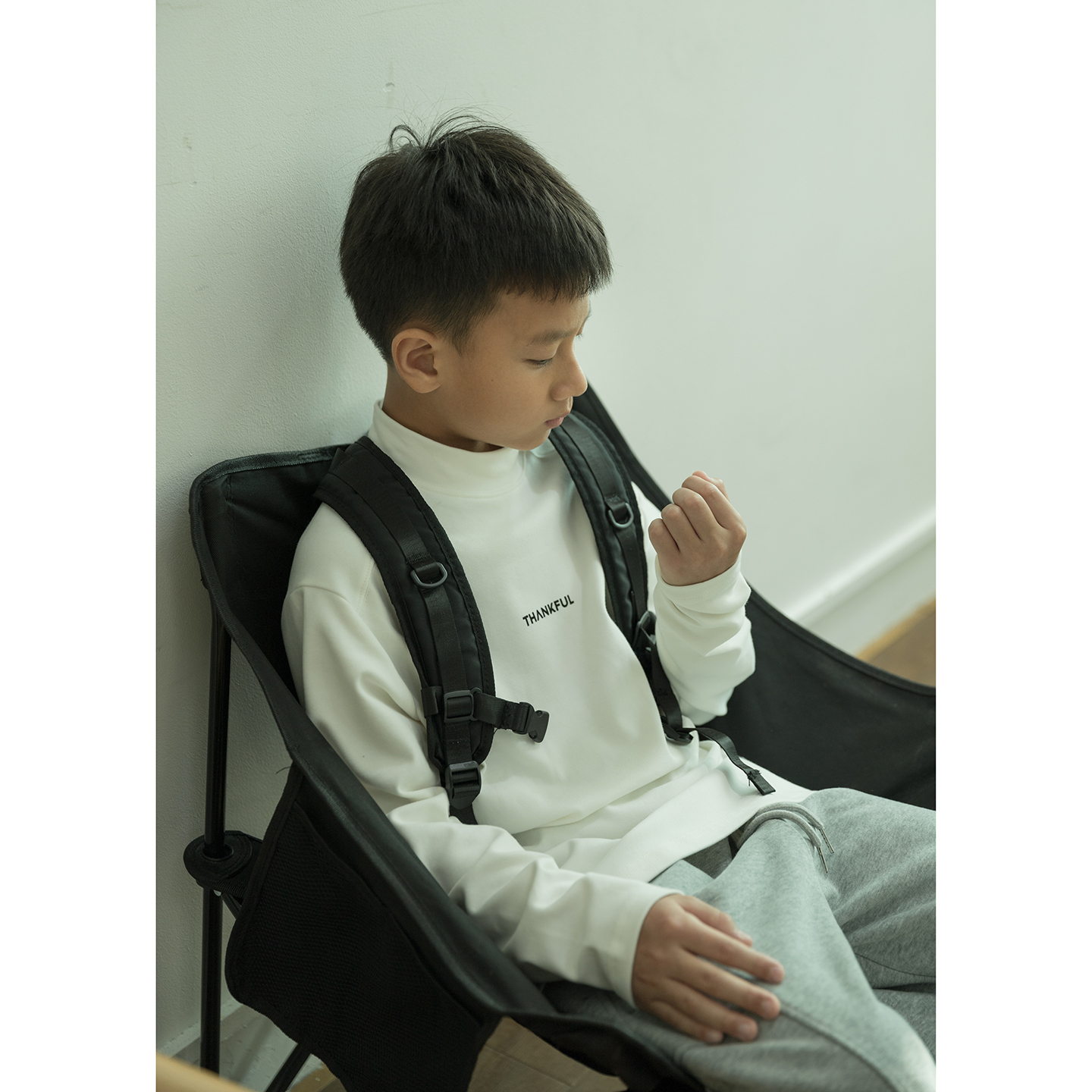 儿童保暖半高领T恤中大童舒绒棉打底衫2025秋冬新款男孩保暖上衣