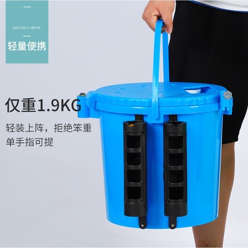 黑坑寻塘桶路亚活鱼桶钓箱