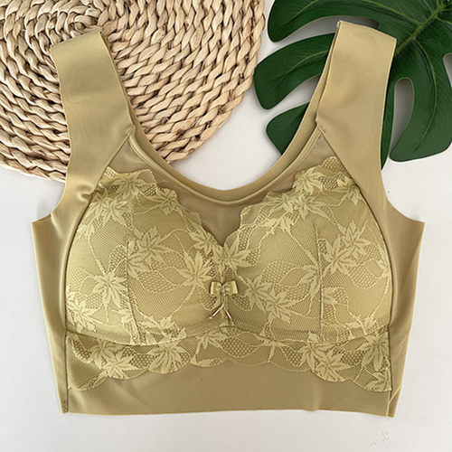 防走光无钢圈无痕大胸显小文胸