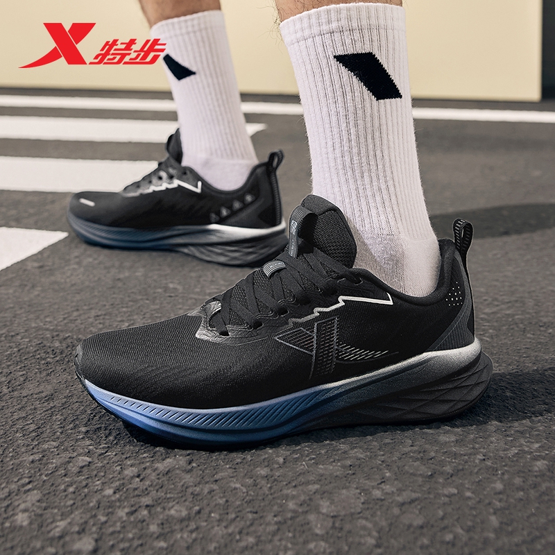 特步騛速5LITE丨跑步鞋男2025秋冬轻质运动鞋减震稳定回弹跑鞋女