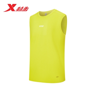 特步专业跑步背心2026年夏季马拉松无袖T恤运动服男974229090437