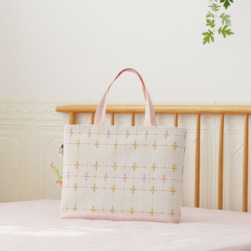 [高档手提包]商河老粗布定制高档加厚提包，托特包容量大实用性强