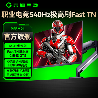 职业推荐540Hz超高刷FASTTN电竞