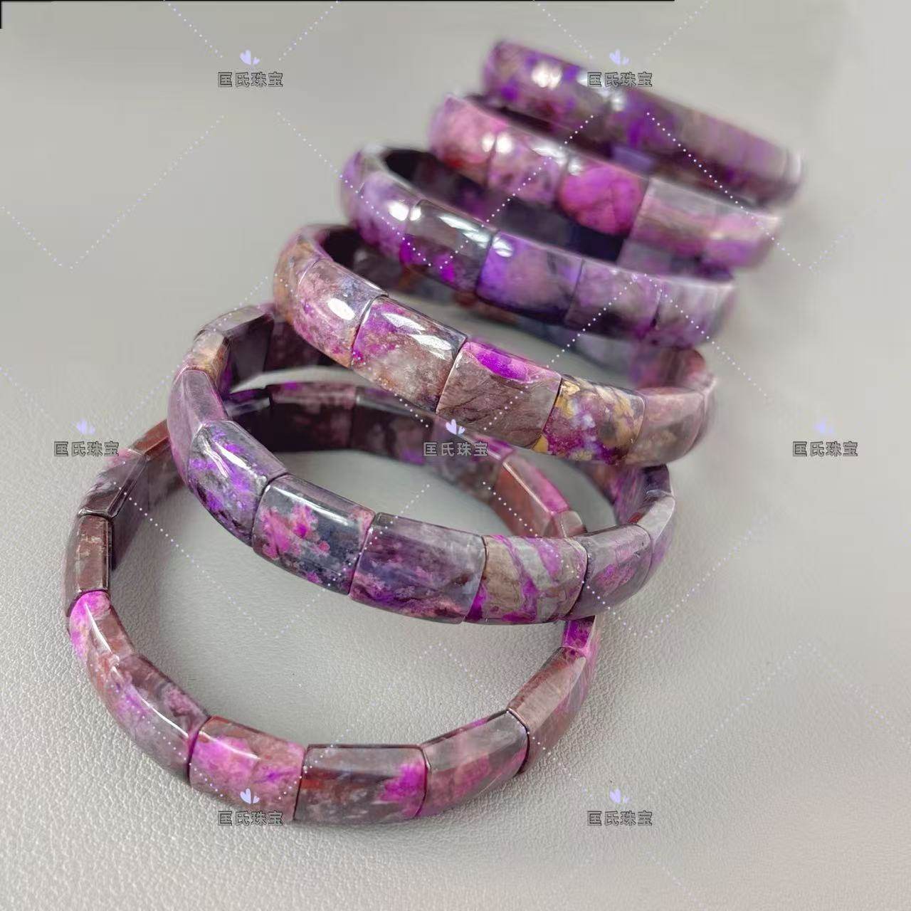 匡氏珠宝 舒俱来泥地樱花紫手镯排 Z-HL-A2693 (多样性发货),珠宝/钻石/翡翠,手饰,淘宝优惠券,粉丝福利购,淘宝优惠卷
