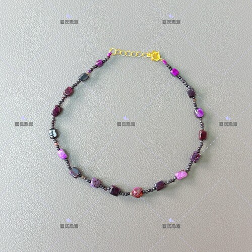 匡氏珠宝 舒俱来老油料随形方糖脚链 Z-HL-A9965(多样性发货)