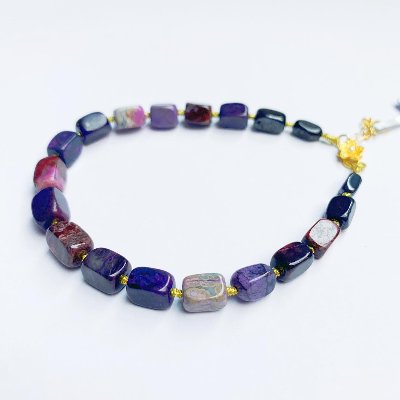 匡氏珠宝 舒俱来幻彩方糖手链5-6mm  Z-HL-A8801(多样性发货)