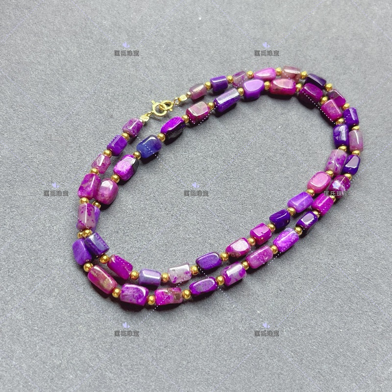 匡氏珠宝 舒俱来玉化果冻随形项链 Z-HL-A4869(多样性发货)