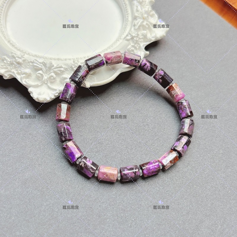 匡氏珠宝 舒俱来泥地老料八棱手链 Z-HL-A4101(多样性发货)