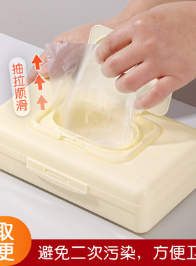 畅益PE手套便携密封抽取盒装