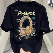 T恤男女宽松大码 潮牌重磅纯棉短袖 上衣 夏季 大牌外贸专柜尾货捡漏