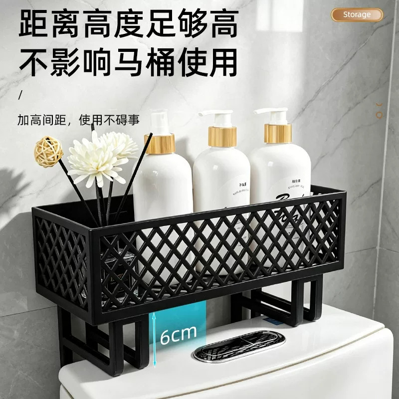 卫生间马桶上方纸巾收纳架