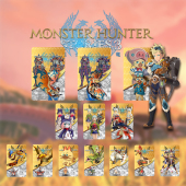 STORIES HUNTER 3AMIIBO联动卡怪物猎人物语曙光 MONSTER switch2