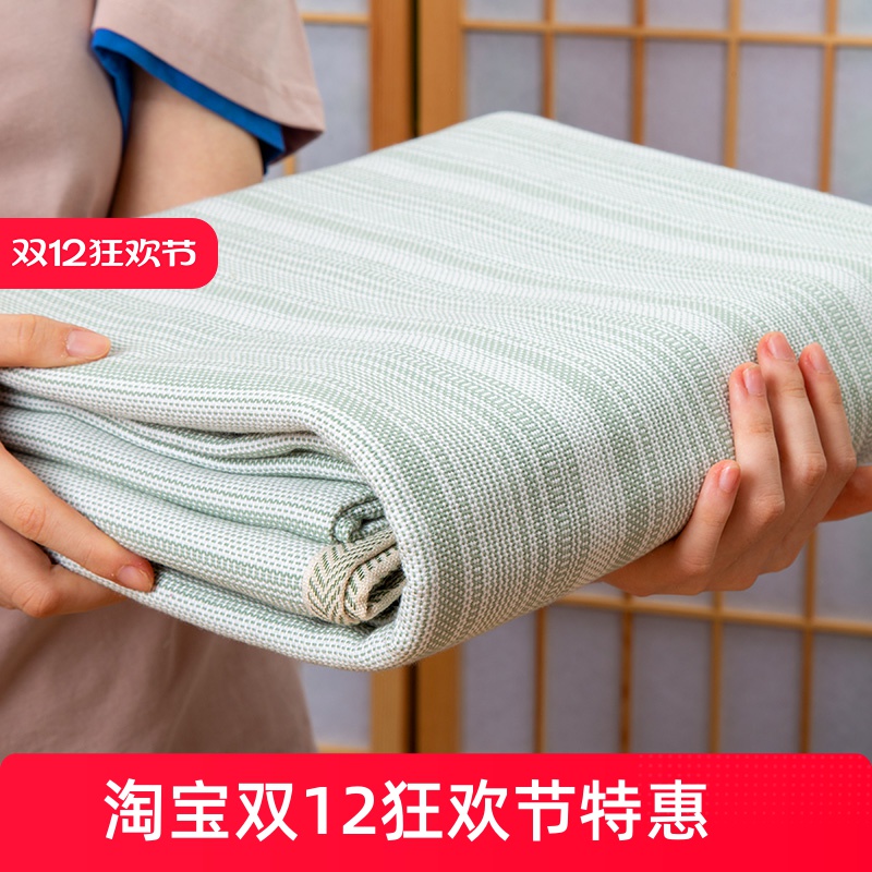特厚老粗布床单A类母婴级飞雁滩