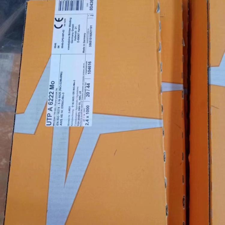 德国UTPA6222MoPW镍基焊丝/焊条ERNiCrMo3/T14气保药芯焊丝1.2