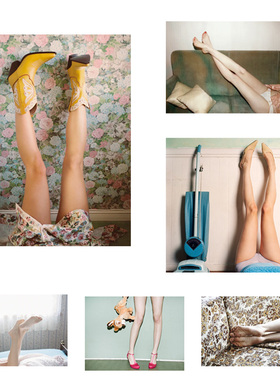 liveart 丹麦进口 Julie Pike Resting Feet客厅卧室原版装饰画