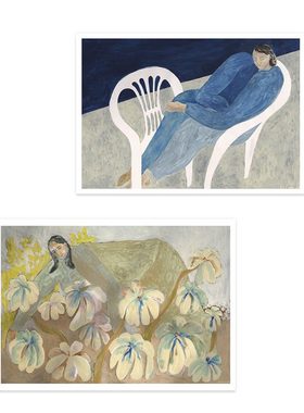 liveart进口瑞典fine little day 夏夜蔷薇SOFIA LIND小众装饰画