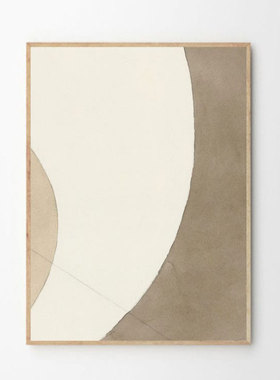 liveart进口丹麦Aure 现代抽象极简原版装饰画海报Oktober 01