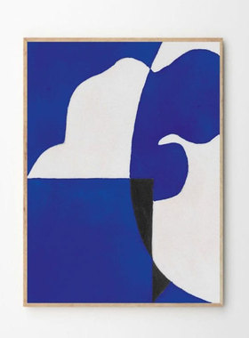 liveart进口丹麦Aure 现代抽象极简原版装饰画海报November 01