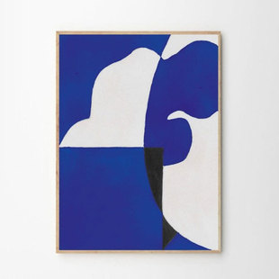 饰画海报November 装 现代抽象极简原版 liveart进口丹麦Aure