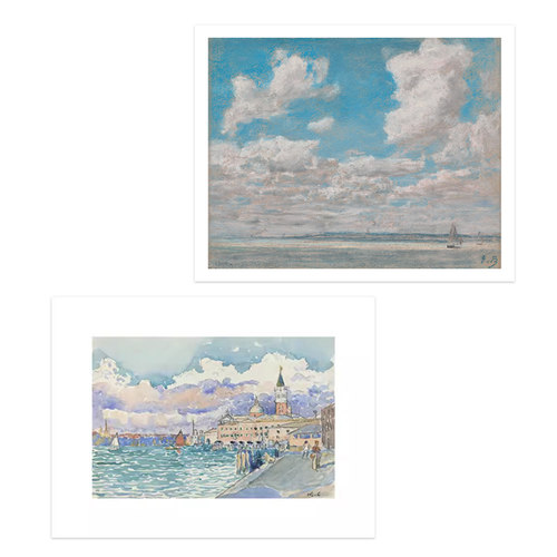 Venice海滨城市风光装饰画